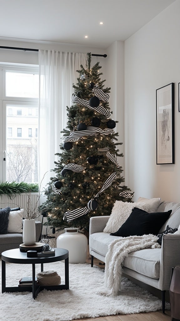 Monochrome Christmas Decor
