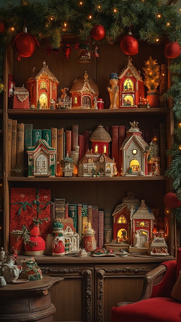 Thematic Shelf Christmas Decor