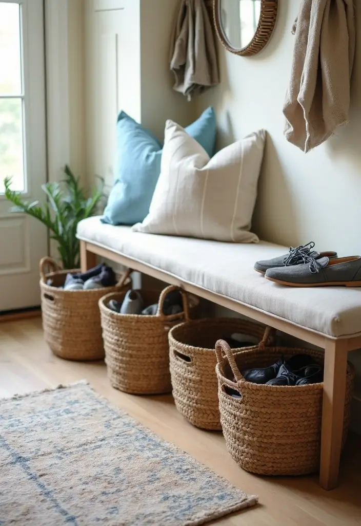 Baskets for Shoe Storage