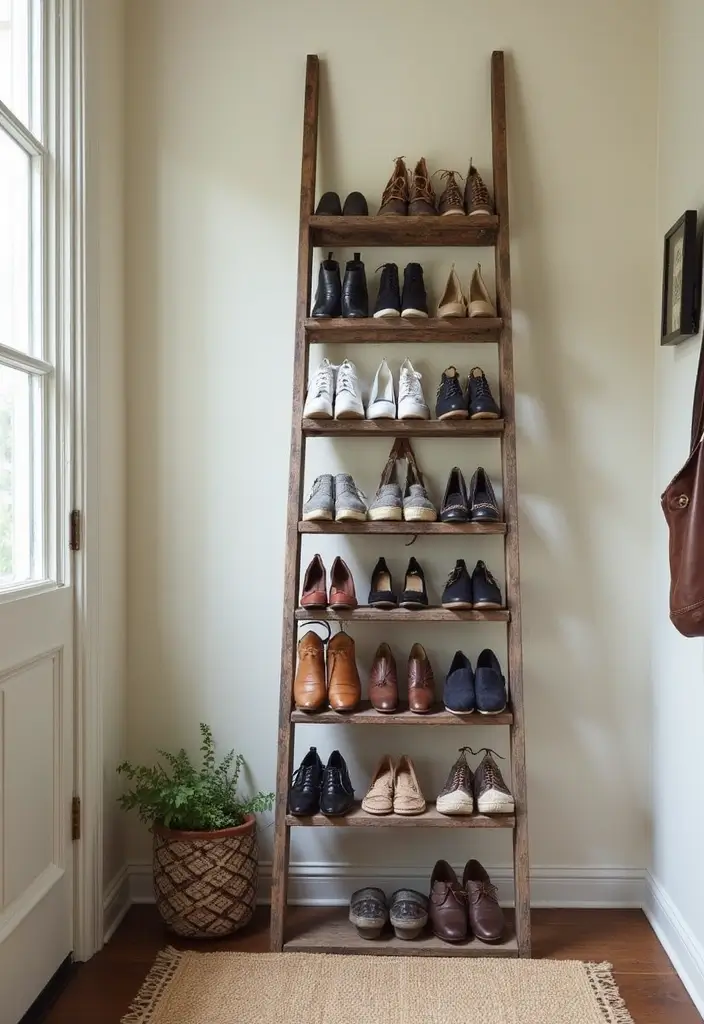 Vintage Ladder Display