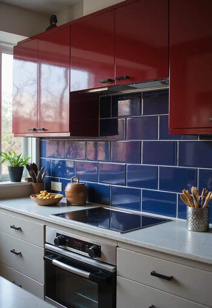 Striking Color Block Concept