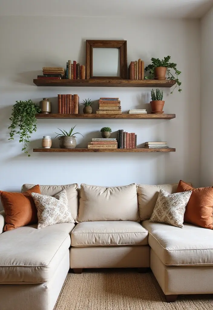 Rustic Wall Shelves