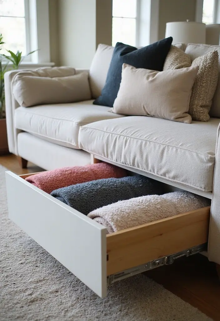 Slide-Out Blanket Trays