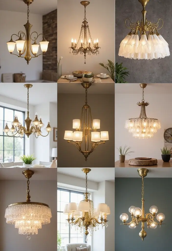 Brass Chandeliers Transforming Dining Spaces