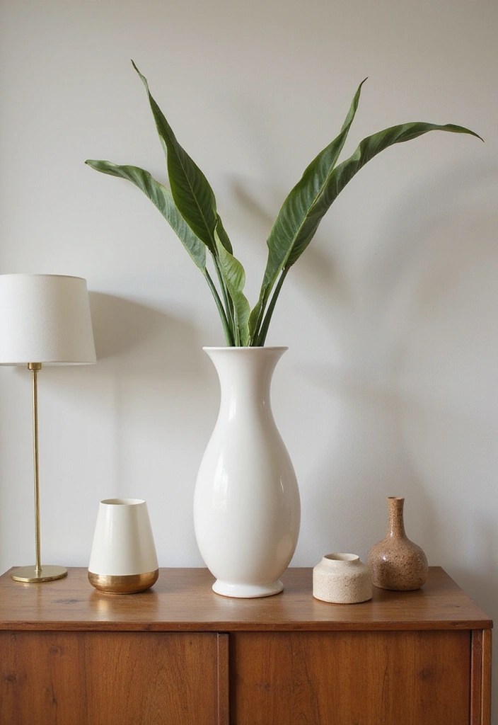 Elegant Curved Vase