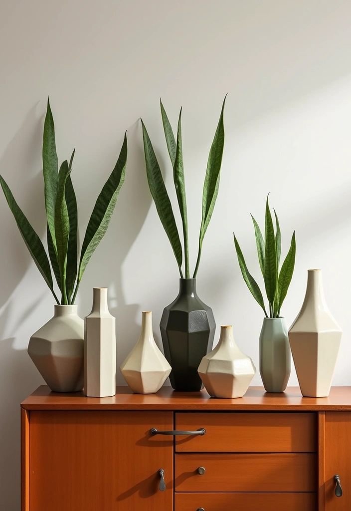 Final Thoughts on Geometric Vases and Snake Plants