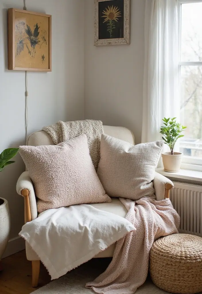 Soft Textures in Apartment Decor