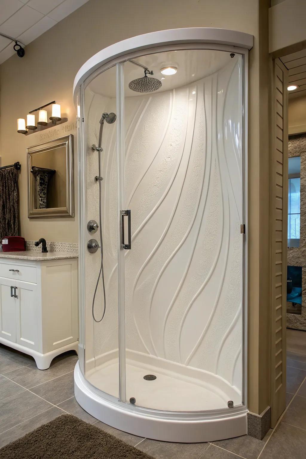 Curved designs add a touch of elegance and flow.