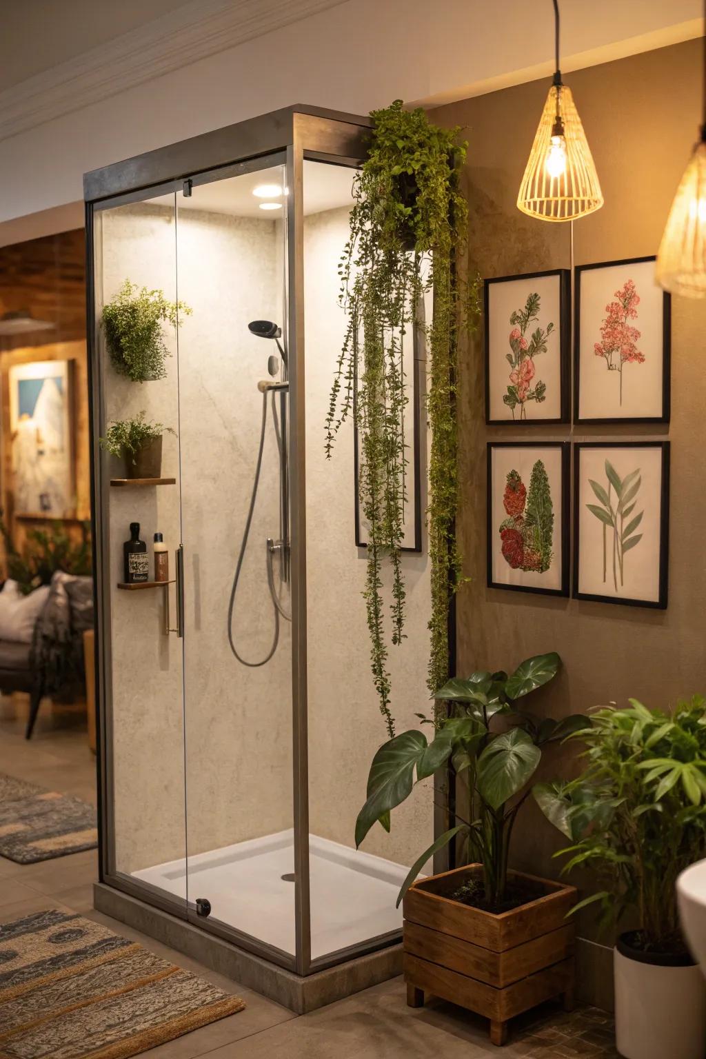 Decorative accents add warmth and character.