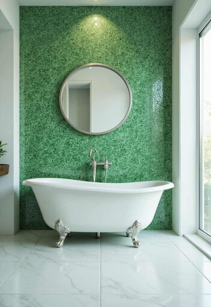 Artistic Green Tile Designs