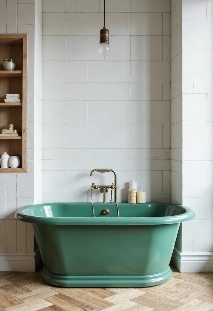Elegant Green Bathtubs
