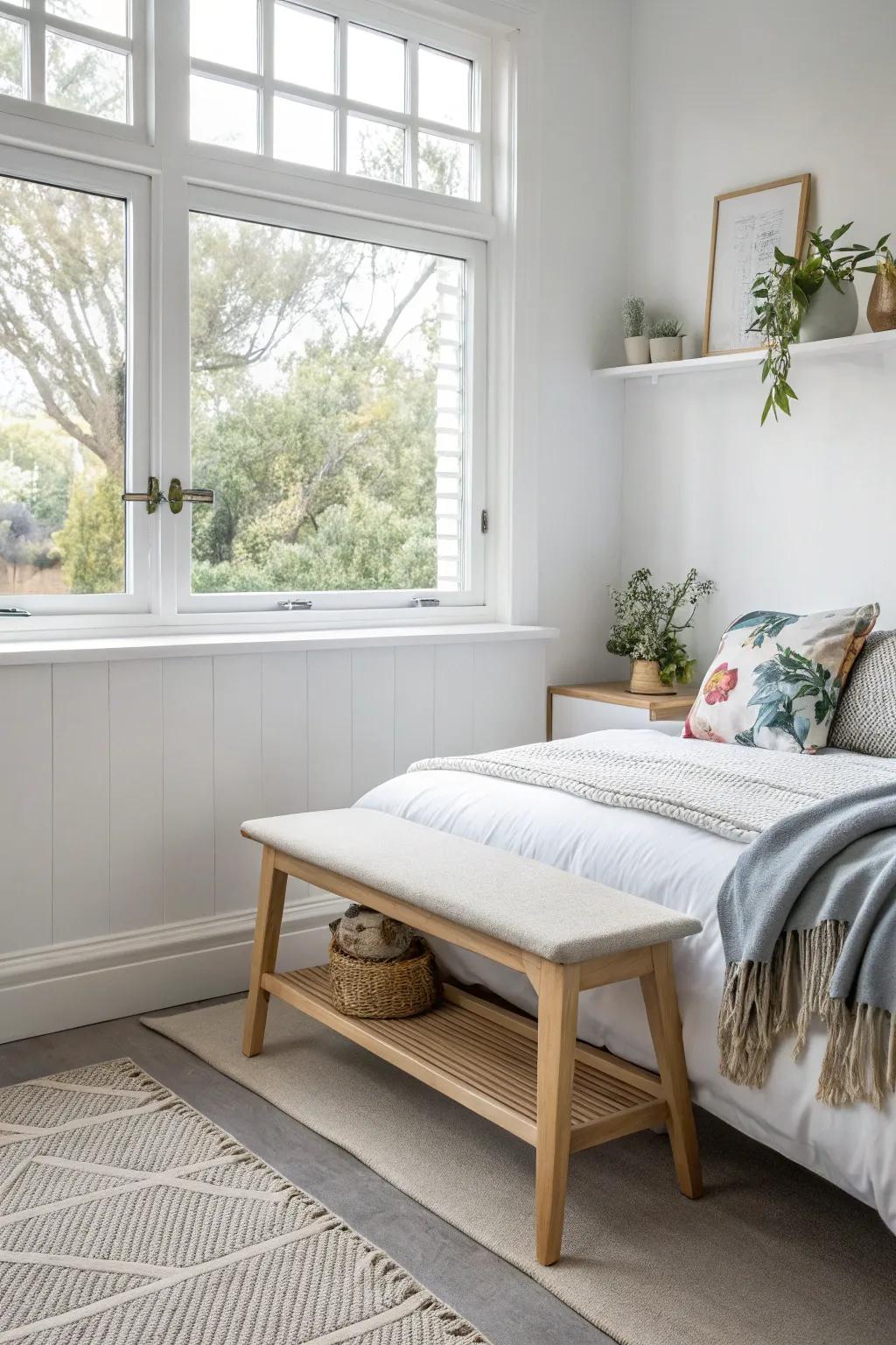 A cozy corner for unwinding.