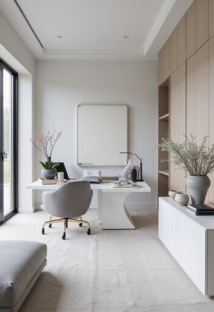 Minimalist Elegant Home Office