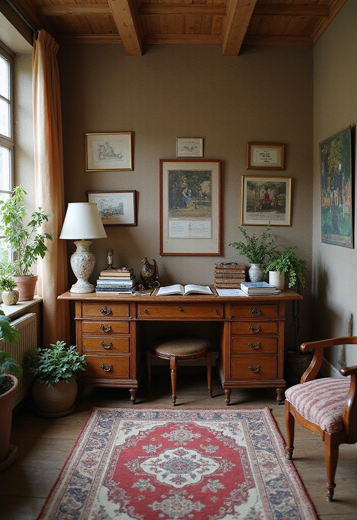Vintage Charm Office