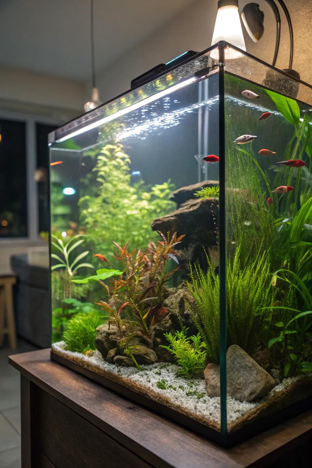 A green oasis that adds life and color to any space.