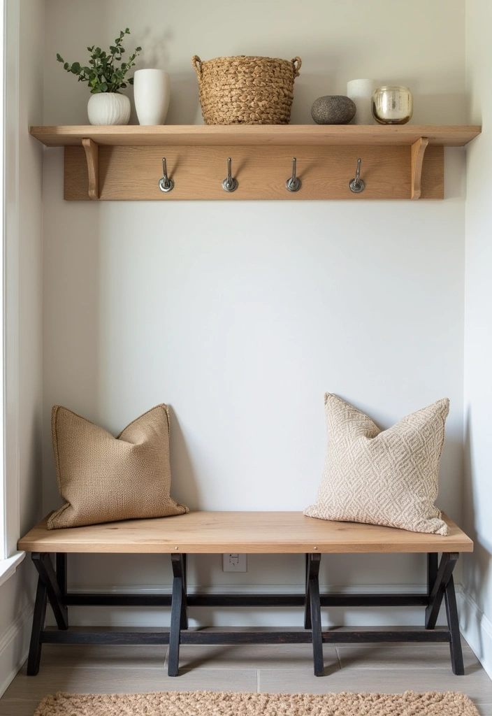 Foldable Furniture for Mudroom