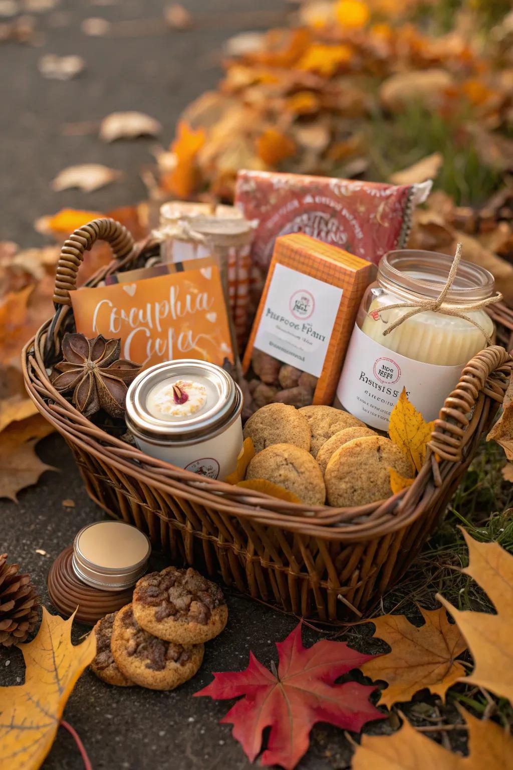 Enjoy a selection of pumpkin spice treats and aromas.