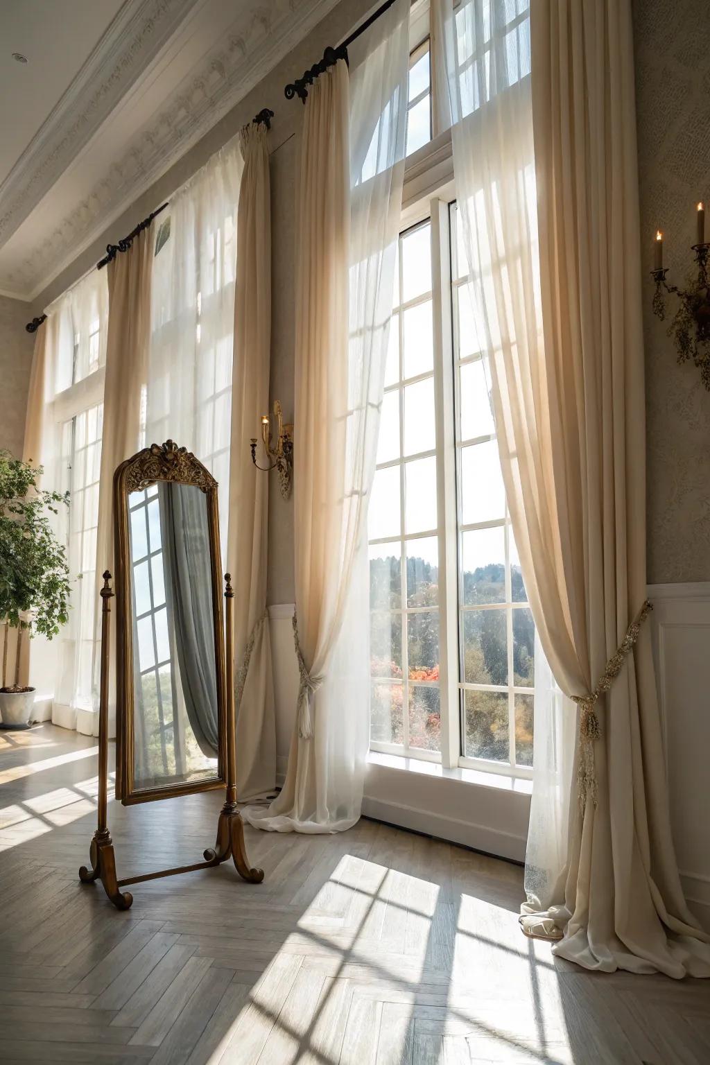 Natural sunlight brightens and opens up your living space.