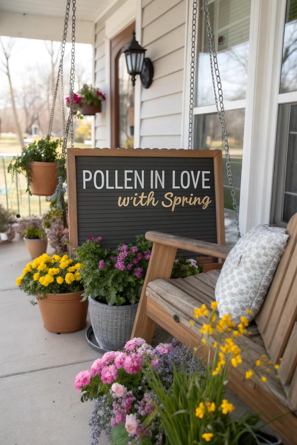 Celebrate the bittersweet side of spring pollen.