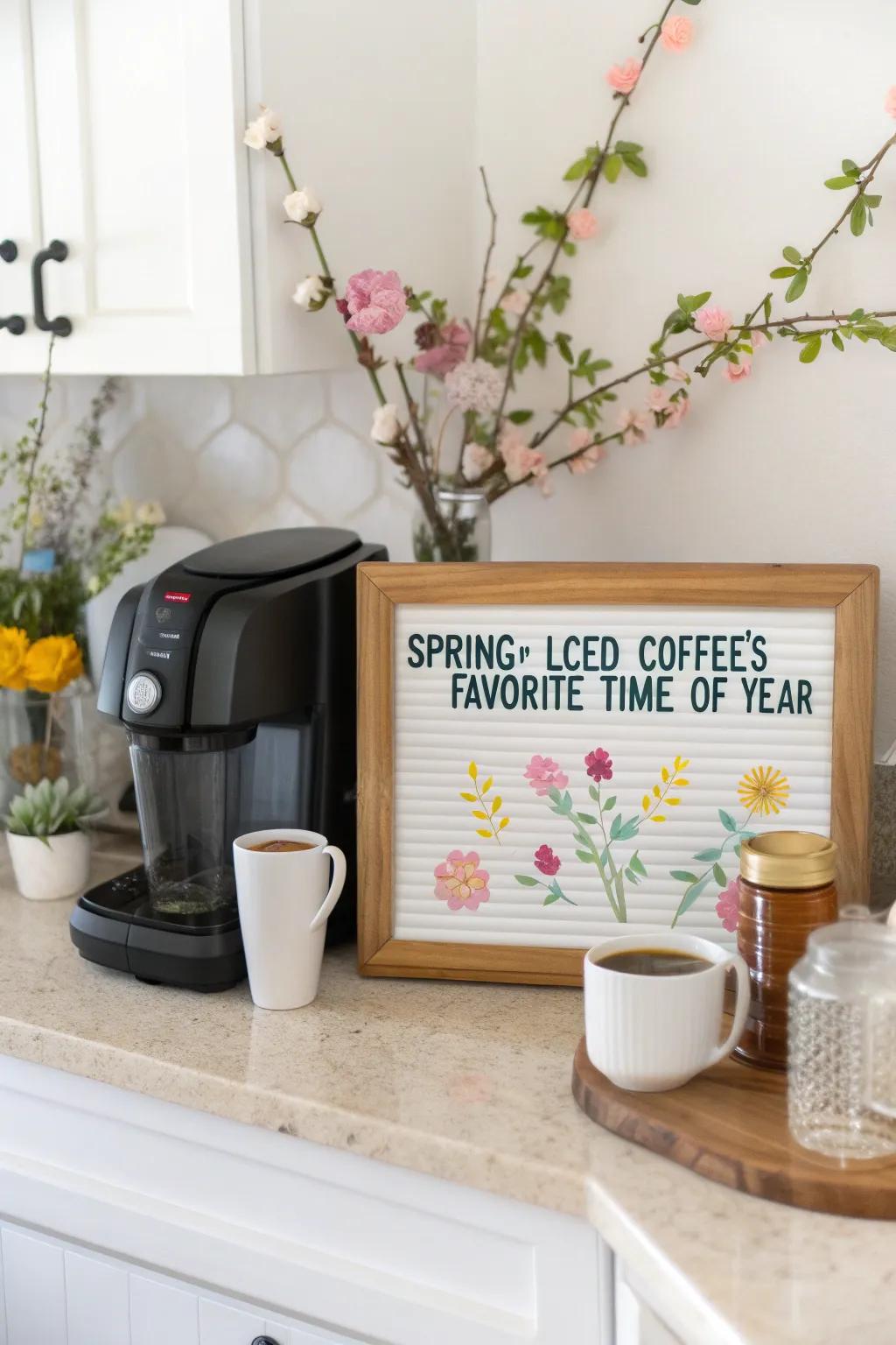 Celebrate your love for iced coffee this spring.