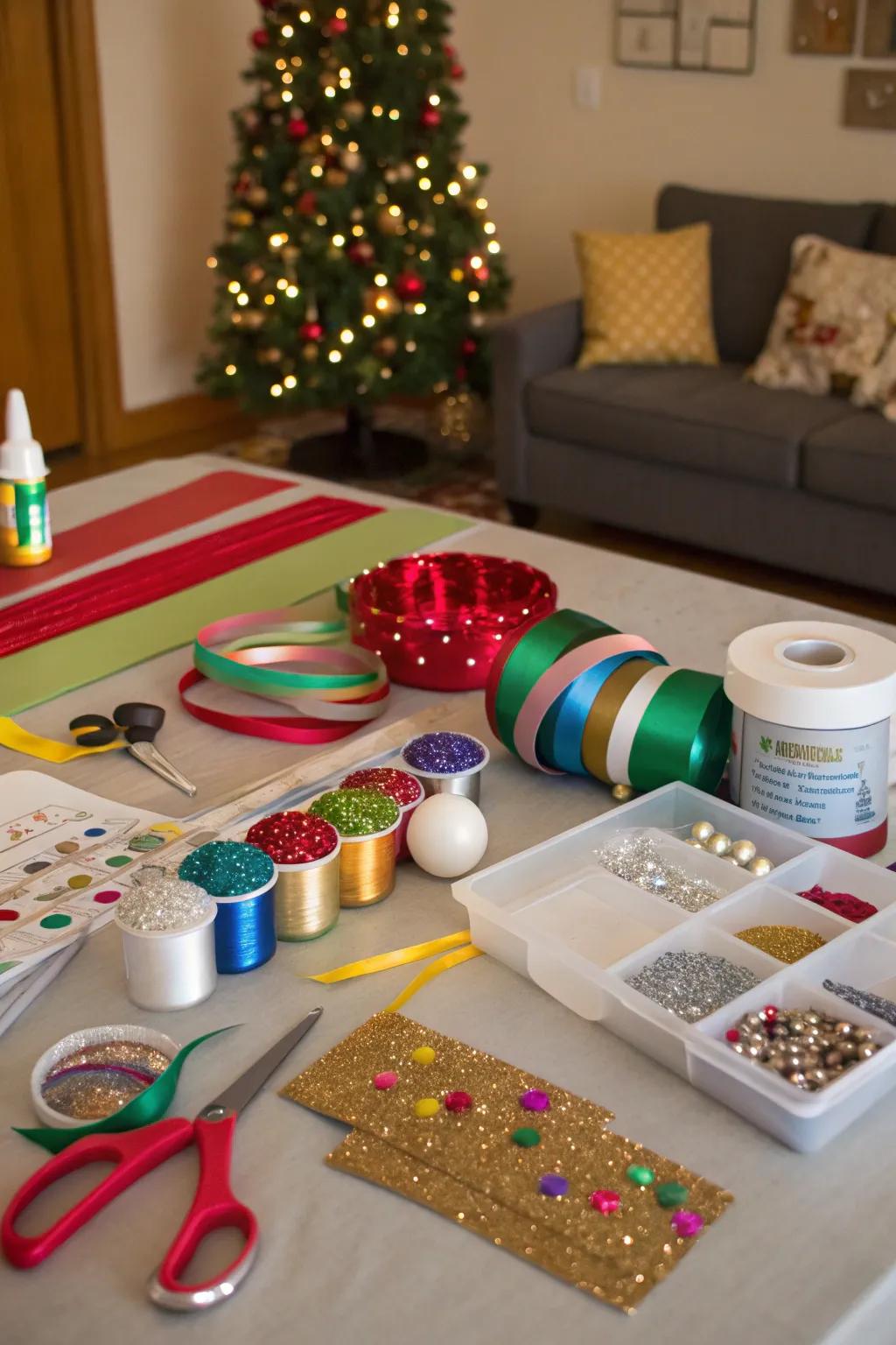 Create personalized holiday ornaments.