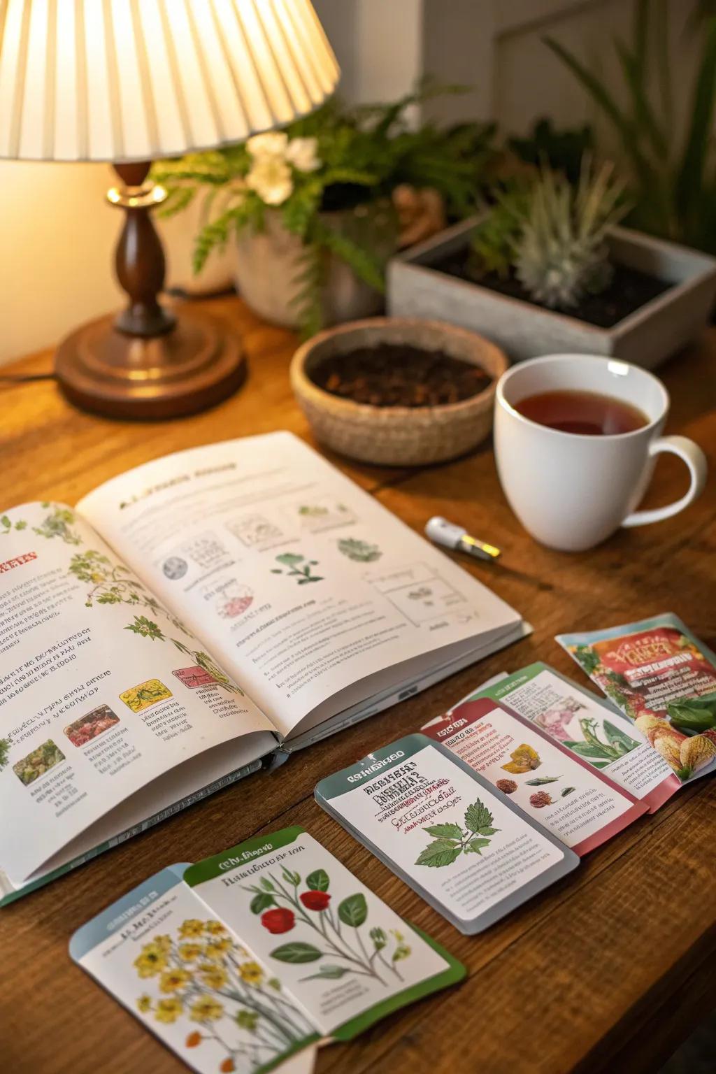 Explore gardening ideas with an insightful guidebook.