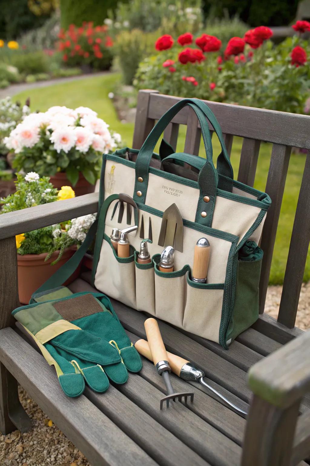 Complete gardening tool kit for all your planting needs.