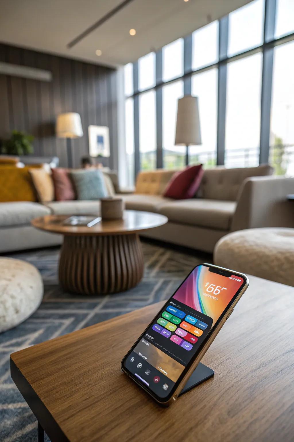 Enjoy widgets that change color with your environment.