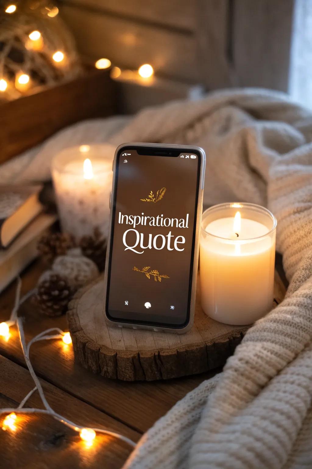 Stay inspired with daily motivational quote widgets.