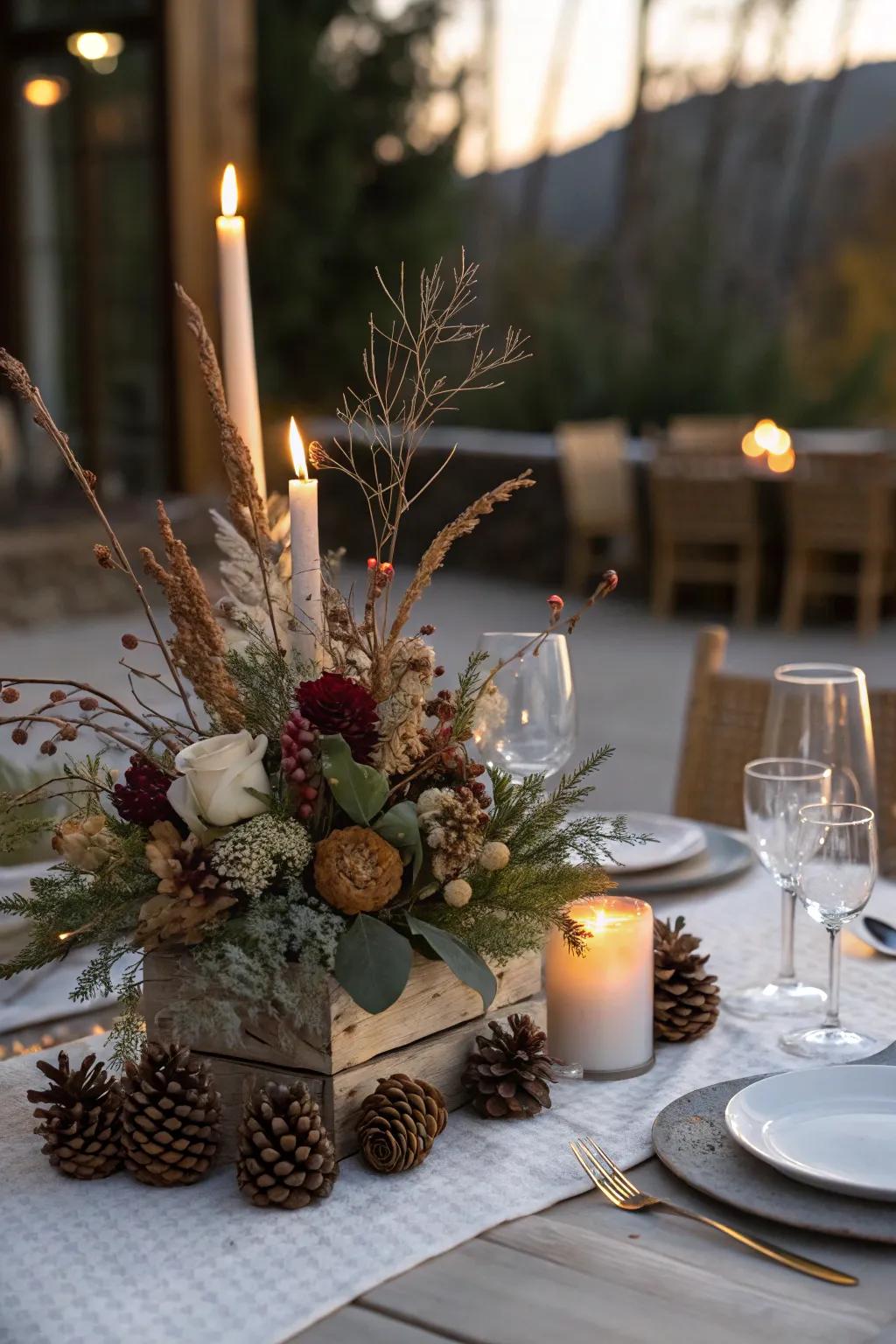 Nature's elegance captured inside a gorgeous focal point.