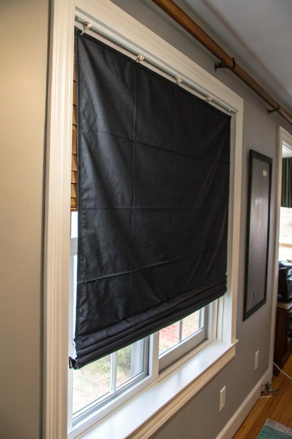 DIY blackout panels offer personalized light blocking and creative freedom.