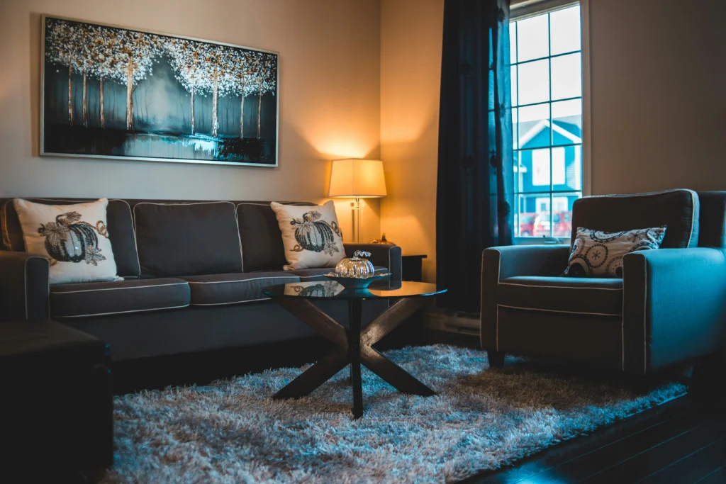 Rustic Warmth Living Room