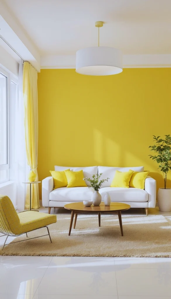Yellow Living Room