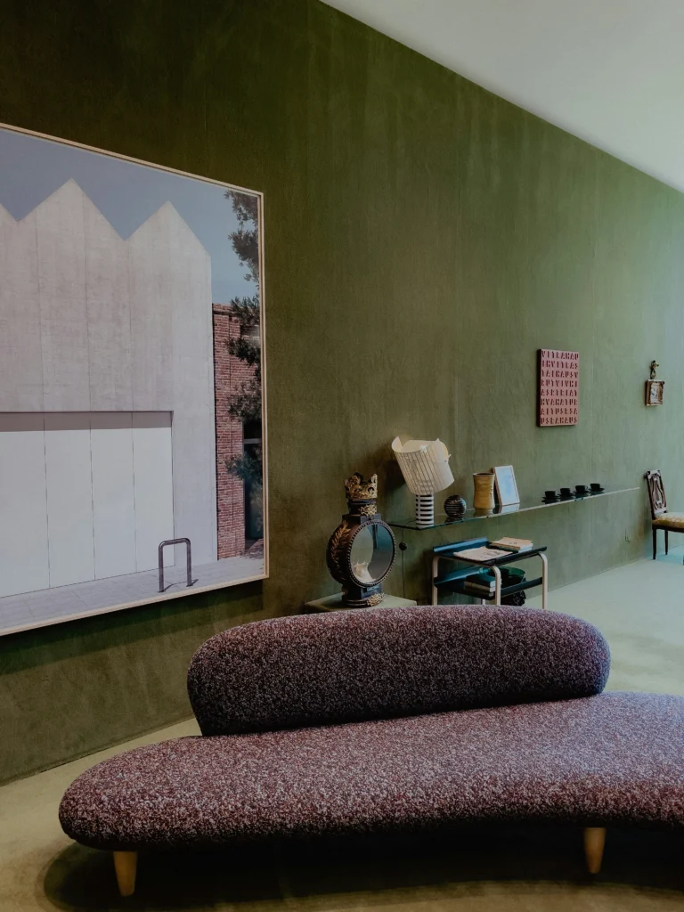 Earthy Olive Living Room