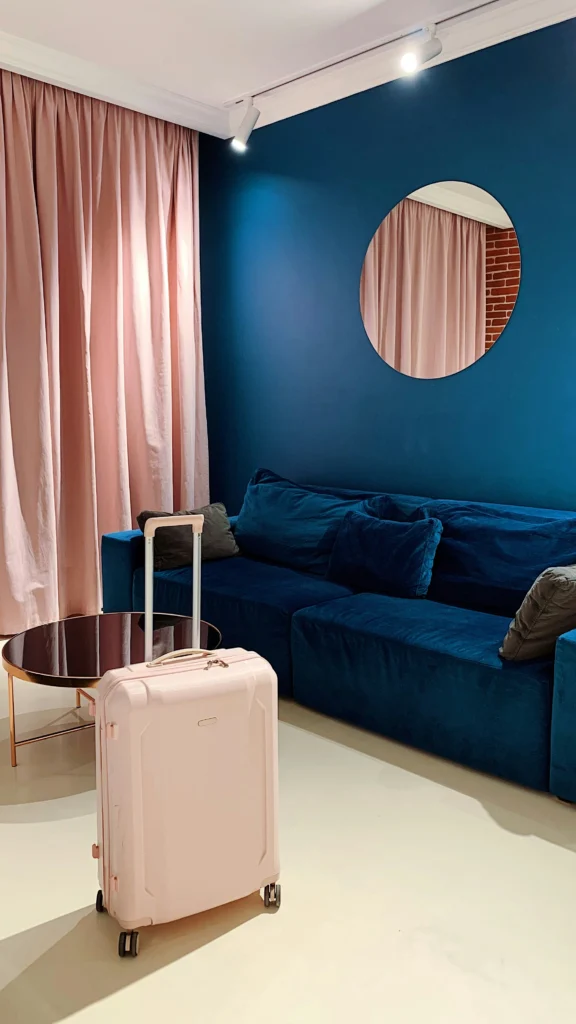 Deep Teal Living Room