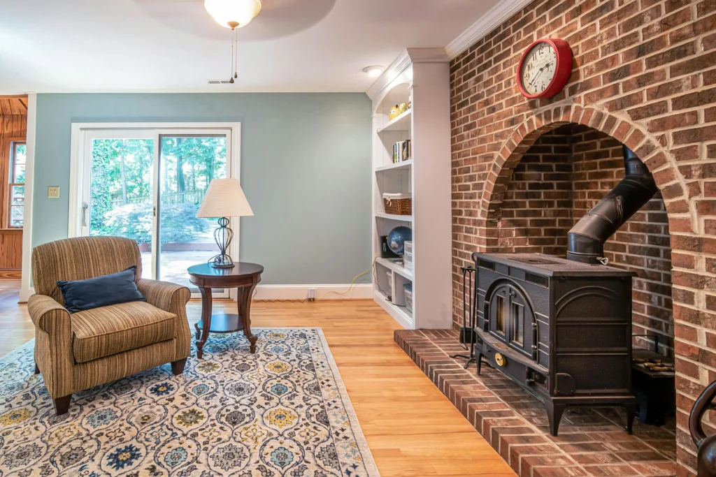 Rustic Fireplace Design