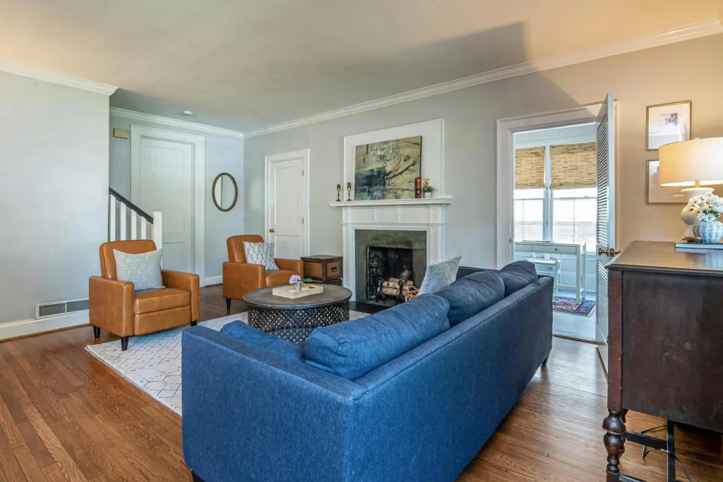 Classic Elegant Fireplace