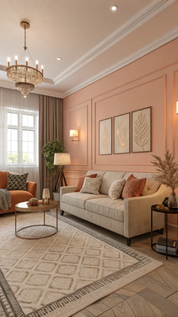 Living room color palette