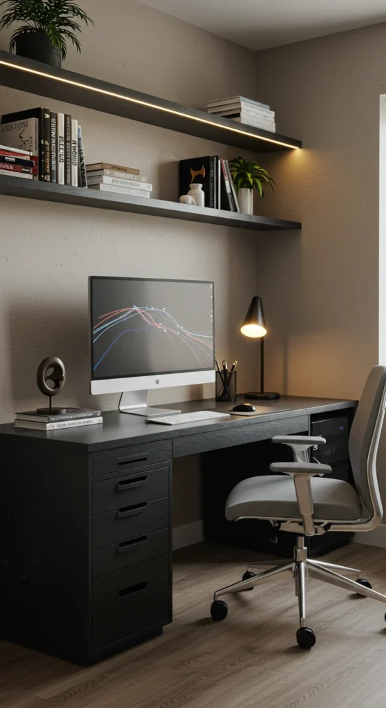 Multi-functional desk with storage