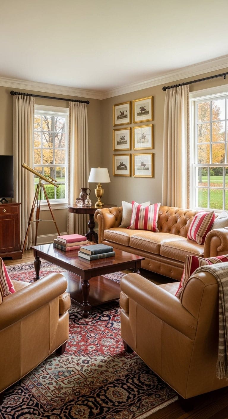 preppy camel leather classic