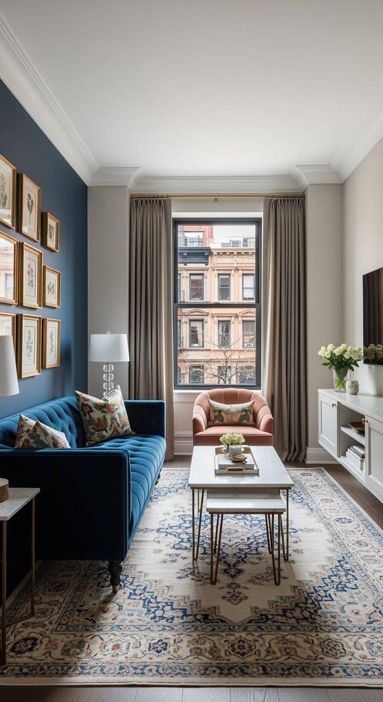 New traditional style living room