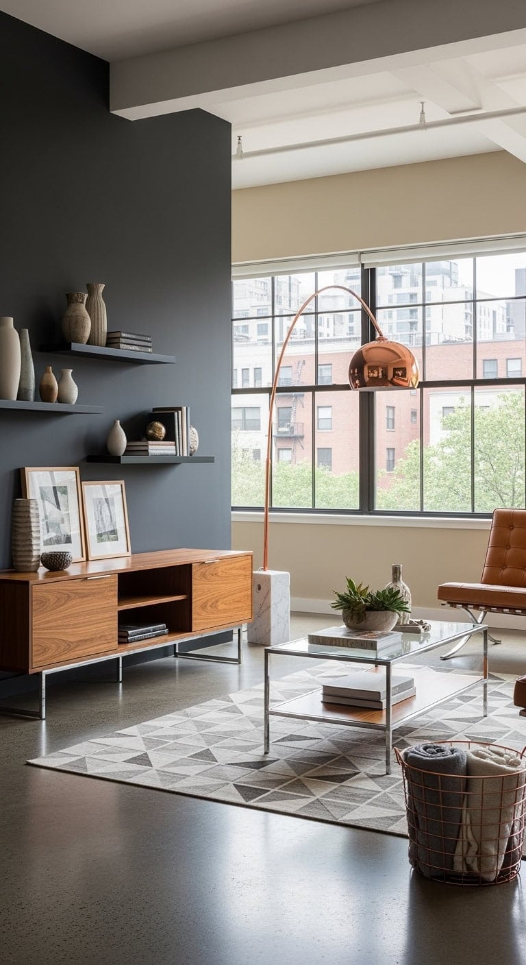 mixed metals warm neutrals