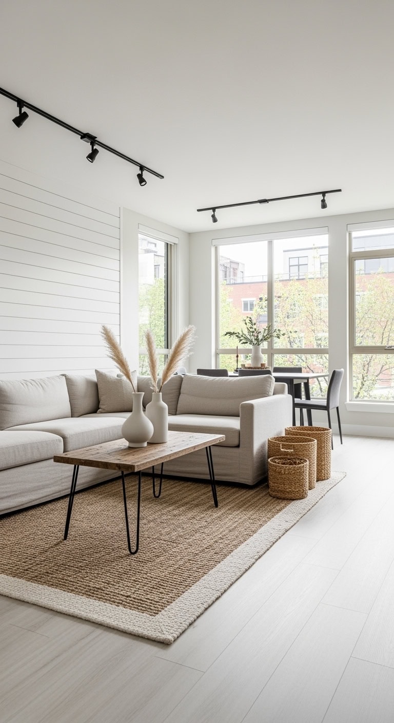 Modern farmhouse cozy neutral palette