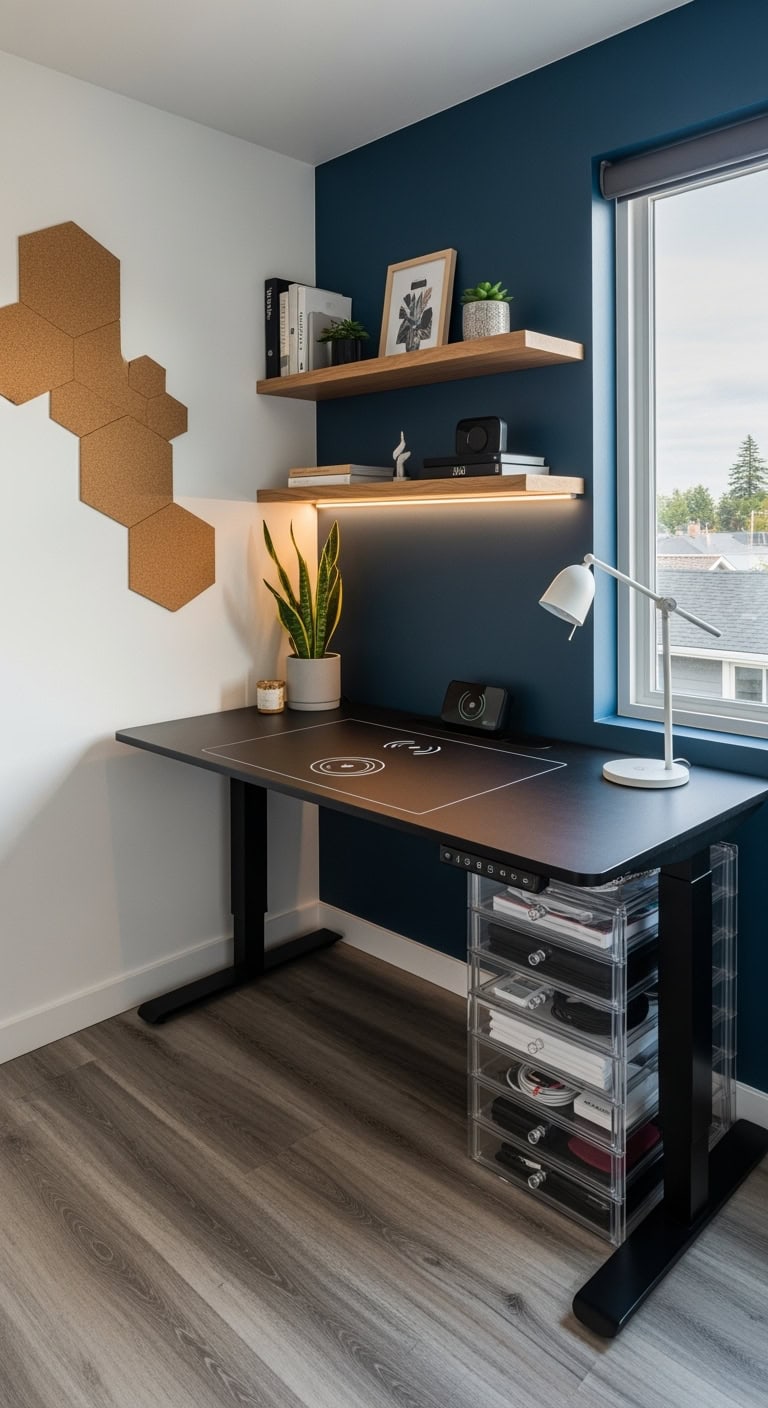 wireless charging smart corner office