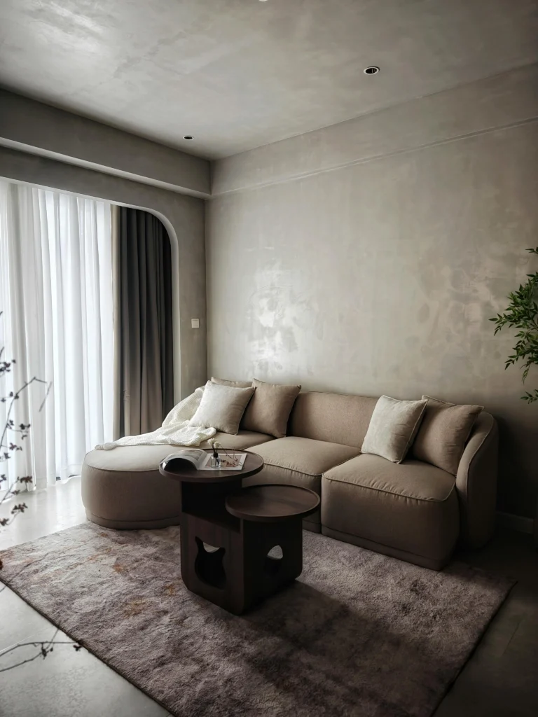 Wabi Sabi Interior Living Room