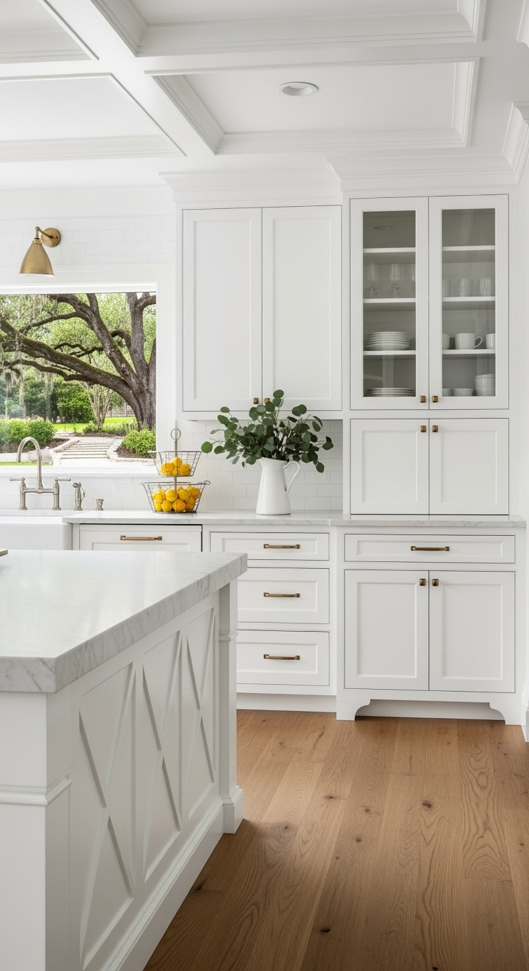 Modern classic kitchen molding