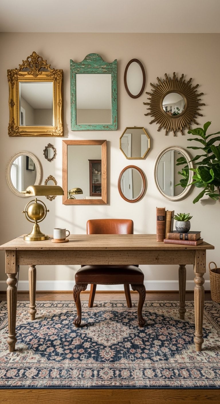 eclectic vintage mirror gallery