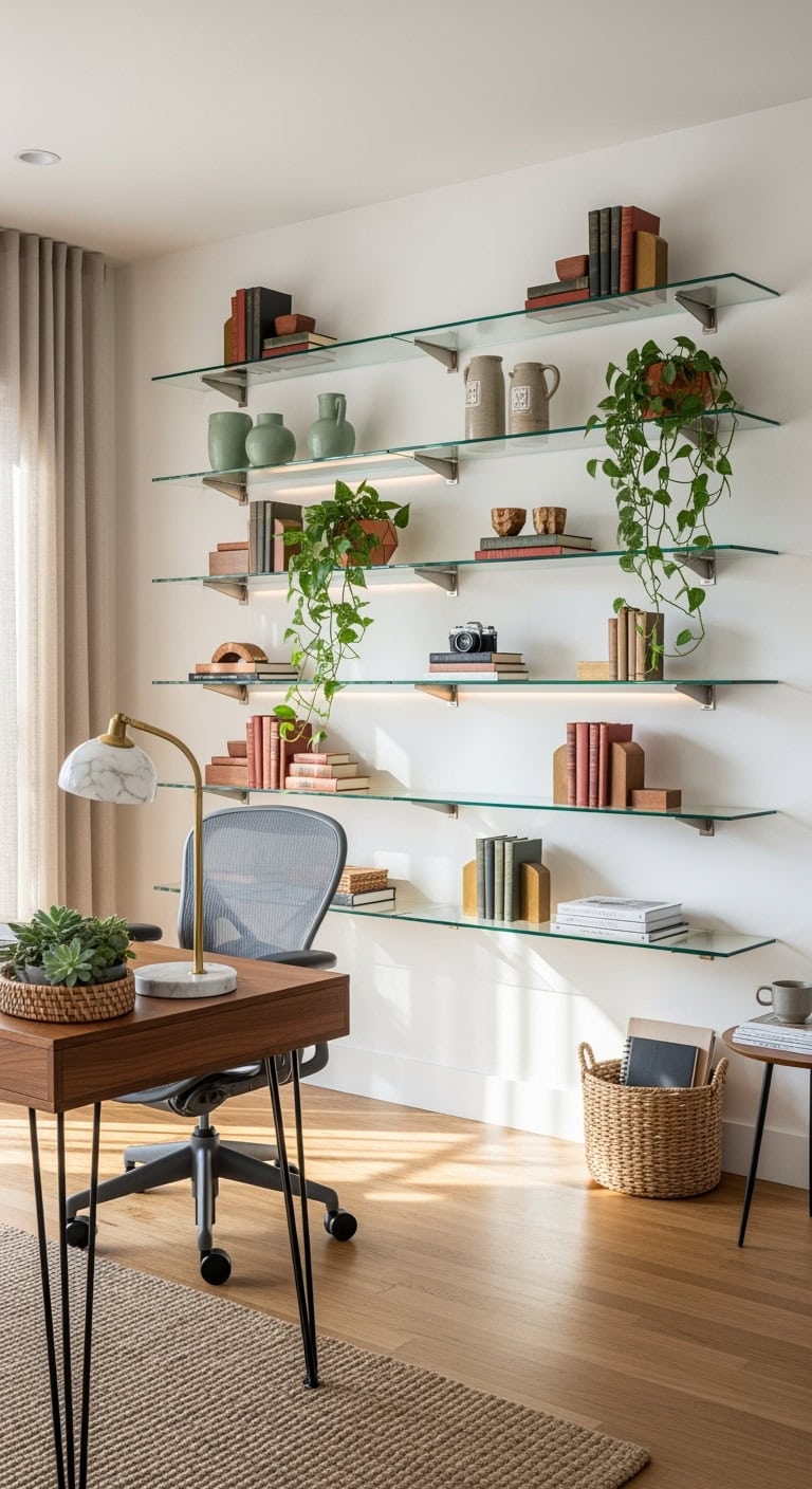 sleek airy modern balanced