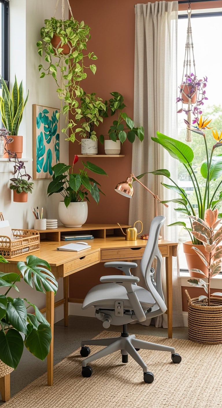 tropical plant color combinations inspiration
