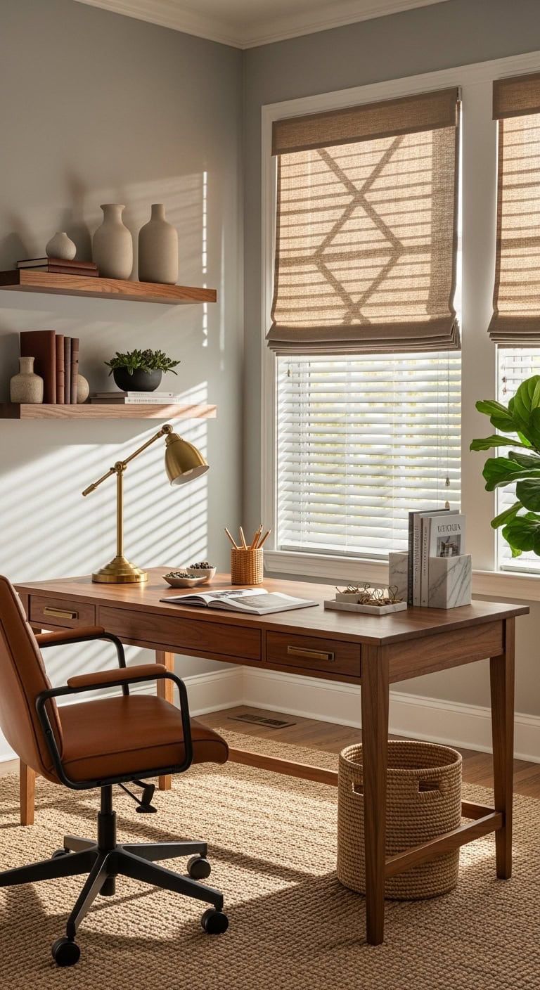Layered and versatile window treatments